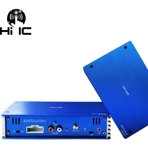 Dsp Car Audio 4.2 Bluetooth 31 Segment DSD Audio EQ Phone/Computer Tuning Digital AB Lossless 135W 4 Channel Car Amplifier
