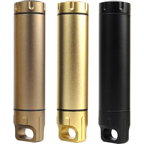 OOTDTYEmergency Capsule Bottle Seal Capsule Can Outdoor Equipment Sealed Tank Canister