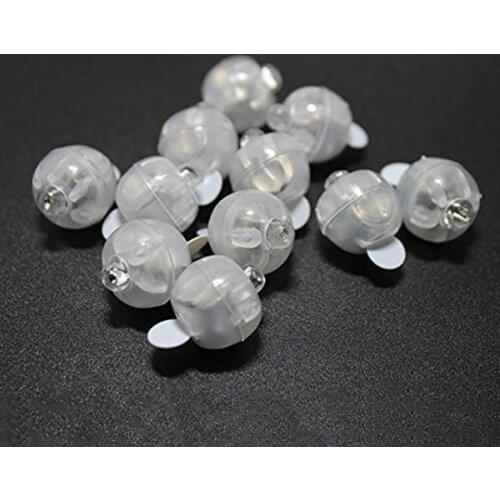 Hot 100pcs/lot 100 X Round Led Flash Ball Lamp Balloon Light long standby time for Paper Lantern Balloon Light Party Wedding D
