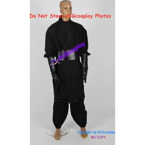 Darth Maul Cosplay Costume Sith Lord Cosplay Black Costume Inlcude Gloves