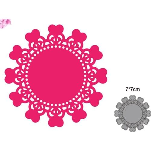 Circle Frame Metal Cutting Dies Cut Die Mold Scrapbooking dies Decoration Paper Craft Embossing Dies New for 2021 Stencils dies