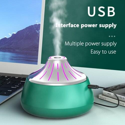 ELOOLE USB Mini Air Humidifier Spray Diffuser Aromatherapy Diffusion Quiet Work Electroplating Technology Porous Atomization