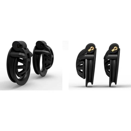 Manyjoy New Design Positive/Negative Male Chastity Device Chastity Cage Cobra Chastity Double-Arc Cuff Sexy Product Toys For Men