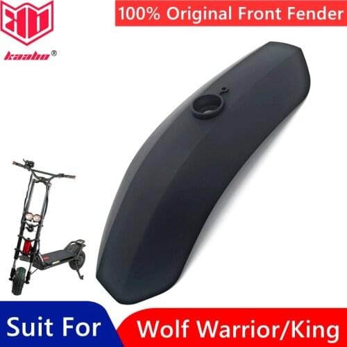 Original Front Fender Parts for Kaabo Wolf Warrior 11inch Smart Electric Scooter Skate Hoverboard Front Mudguard Accessories