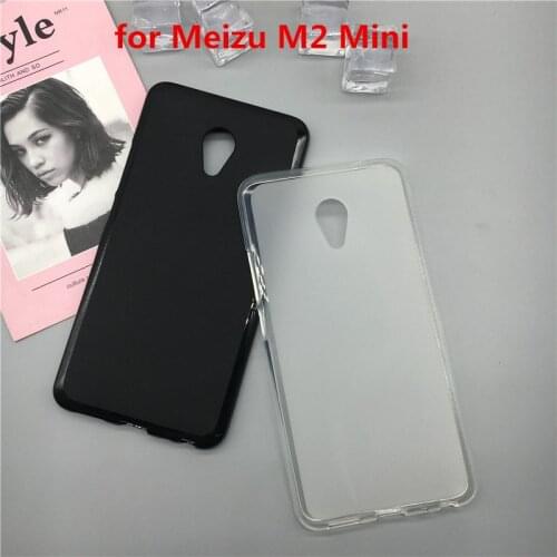 Original TPU Phone Case Covers for Meizu M2 Mini Matte Soft Silicone Back Cover Cases Capa Funda Para