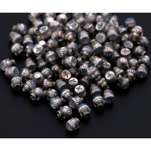 Barber Scissors Silencer Parts Stainless Steel Silencieux Haircutting Styling Scissors Accessories Bumpers Silenciador 200 pcs