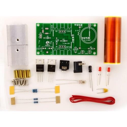 Tesla Coil Circuit Board Diy Arc Lighter Diy Electronic Kit Parts