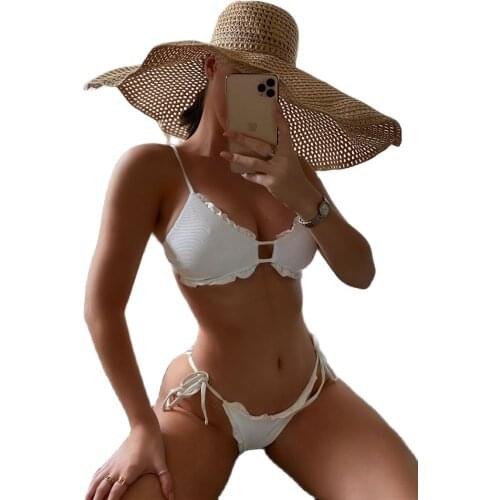 Phaixoneible White Swimwear