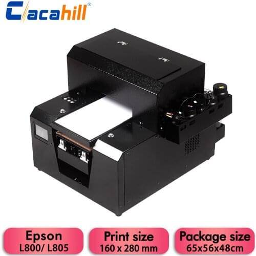 Label printer sticker Household portable UV inkjet multi-color plotter for printing on silicone/plastic/metal/glass