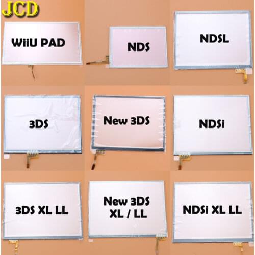 JCD Touch Screen Panel Display Digitizer For Nintend DS Lite NDSL NDS NDSi XL LL For 3DS XL LL Wiiu PAD console