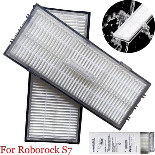 For Xiaomi Roborock S7 / T7s Plus Vacuum Cleaner Robot Replacement Spare Parts Filters Washable HEPA Filter Accessories