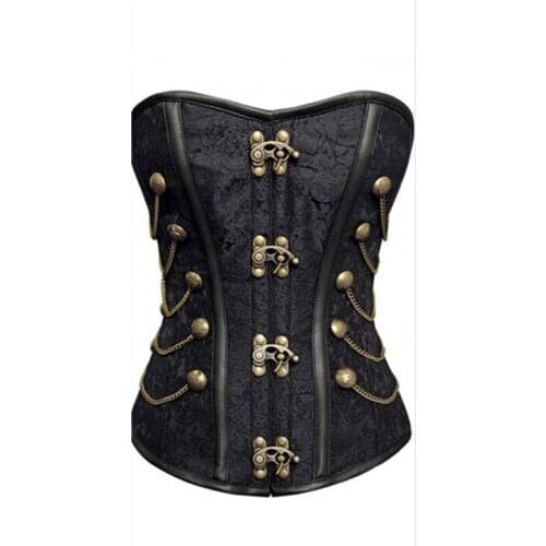Women new style top quality steampunk corsets bustier corsets