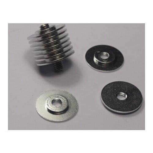 SWMAKER 10pcs/set Reprap M6 threaded heat sink washers for DIY 3D printer all metal hot end aluminum alloy