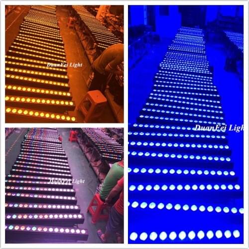 10 lot dj lighting effect dot pixel bar led wall washer indoor light dmx wash led rgbwa wall washer 18*12w
