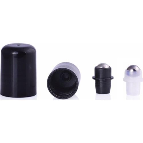 500pcs/lot 18mm Essential Oil Roller Steel Bead Ball for 10Ml 15ml 30ml Essential Oil Bottles. Leak Proof Roller Tops with lid