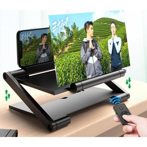 8 Inch Screen Amplifier Phone Magnifier Universal Desktop Folding Video Amplifier 3D Magnifying Glass Projector Drop Shipping
