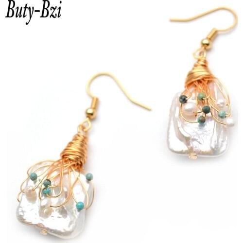 Этнические серьги Buty-Bzi China At AliExpress