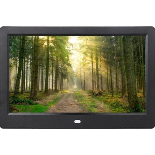 10 inch Screen LED Backlight HD 1024x600 Digital Photo Frame Electronic Album Picture Music Movie with Remote Control Gift