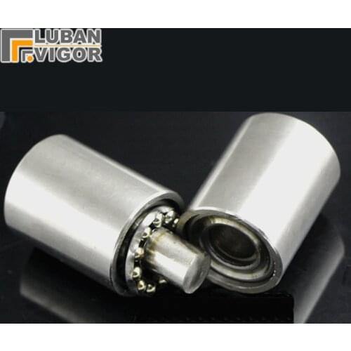 Stainless steel cylindrical hinges,With bearing,Iron door welding Detachable hinge , Diameter 34mm,length 88mm