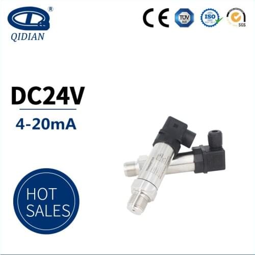 QD water oil fuel gas air pressure transmitter G1/4 12-36V 4-20mA stainless steel pressure transducer sensor