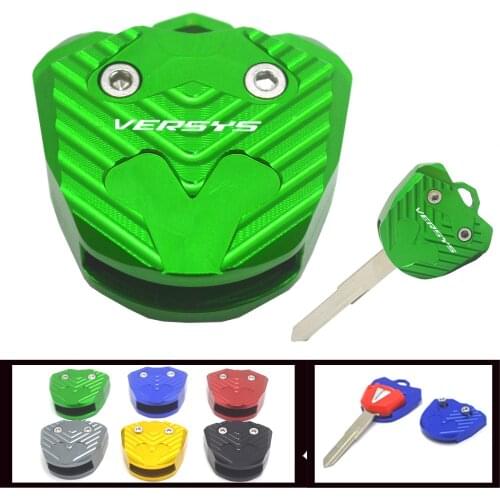 For KAWASAKI VERSYS1000 VERSYS 1000 VERSYS 650cc (Key Without chip) NEW Motorcycle CNC Key Case Cover Shell