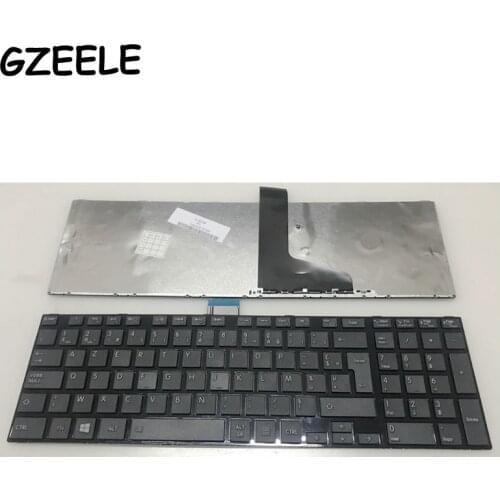 French Keyboard For TOSHIBA SATELLITE C850 C855D C850D C855 C870 C870D C875 C875D L875 L875D Black FR AZERTY Keyboard