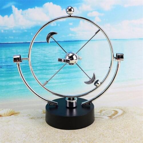 Globe Model Rotation Perpetual Motion Instrument Magnetic Orbit Ornament Orbital Newton Pendulum Model Office House Desk