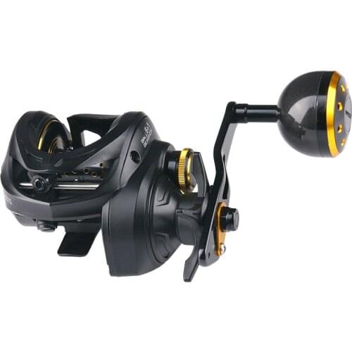 New Single Handle Baitcasting Reel 6+1BB 6.3:1 High Speed Casting Fishing Reel Magnetic Brake System 16KG Max Drag Pesca