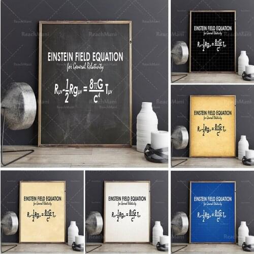 Equation math poster, math decoration poster, physics poster
