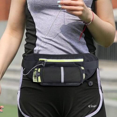 Running Waist Belt Bag Marathon With Water Bottle For Below 6.6 inch Phone Sports Trail Running Bag Men Women Fanny Pack