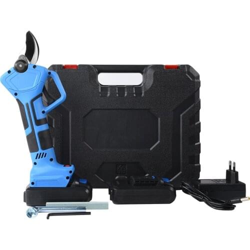 21VCordless Pruner Lithium-ion Pruning Shear Efficient Scissors Bonsai Electric Tree Branches Garden Electric Tools