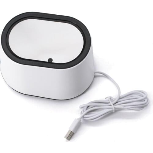 Wired LED USB Cable Barcode Scanner Box USB 2.0 Interface Desktop Barcode Scanner 1D RFID Barcode Scanner Gun