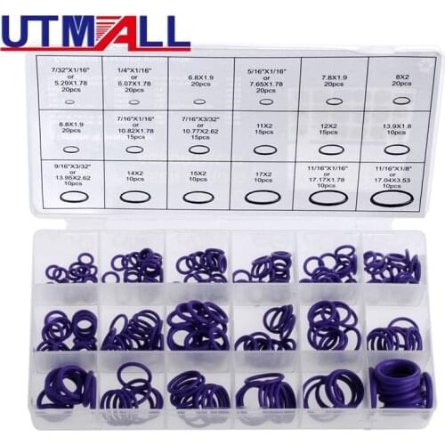 270pcs O Ring Rubber Washer Seals O-Ring Seals Set Nitrile Washers High Quality For Car Gasket