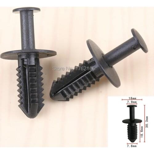 100X Fender Liner Fastener Rivet Clips Retainer for Mercedes Benz W124 W164 W171 W202 W203 W204 W207 W210 124-990-04-92