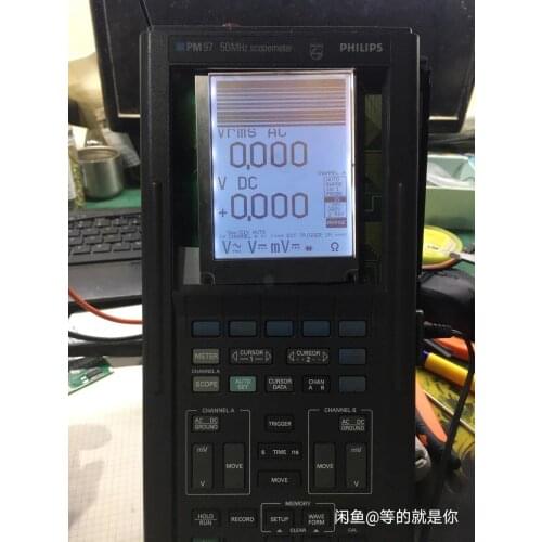 Lcd Compatible Display For Philips PM97 50MHz SCOPEMETER Oscilloscope matrix lcd display