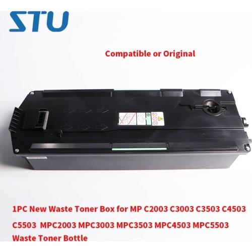 1PC New Waste Toner Box for MP C2011 C2003 C3003 C3503 C4503 C5503 MPC2003 MPC3003 MPC3503 MPC4503 MPC5503 Waste Toner Bottle