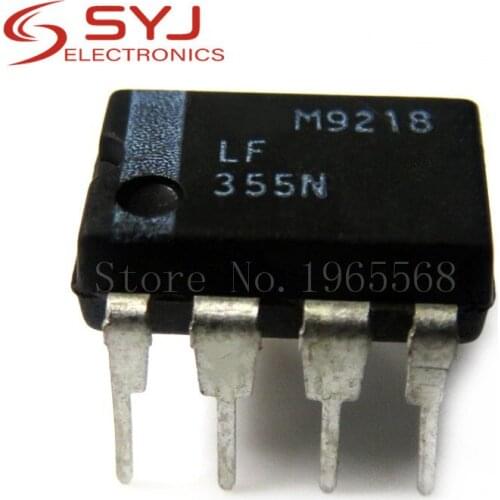 10pcs/lot LF355N LF355 DIP-8 In Stock