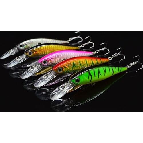 Bait Minow Bionic Lure Fishing Tackle Ocean fishing 10.5 Cm 9.5g 10/Pack Sea water fishing Free shipping