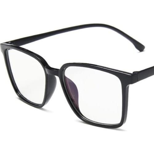 10P Fashion Anti-Blue Glasses Women & Men Optical Eyewear Unisex Rectangle Spectacles Anti-UV Spectacles Simplicity Eyeglasses