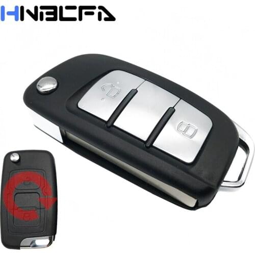 2/3 Buttons For Geely Emgrand 7 EC7 EC715 EC718 Emgrand7 EC7-RV EC715 EC718-RV Modified Remote Flip Folding Key shell Case Fob