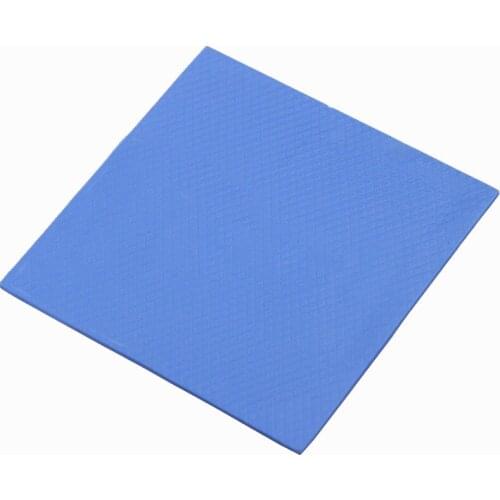 5Pcs Gdstime 100X100x2mm Blue IC Chip Conductive Heatsink Thermal Compounds Pad