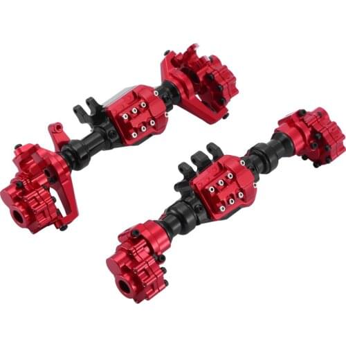 Aluminum Portal Axle Housing for 1/10 RC Crawler Traxxas TRX-4 Defender Bronco G500 Chevrolet Metal Upgrade Parts