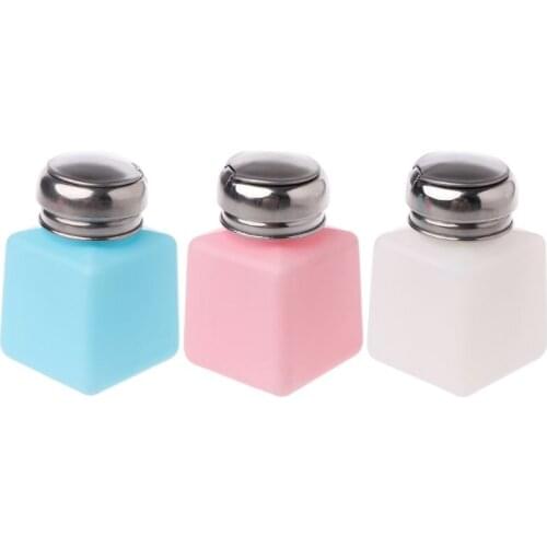 Anti-static Plastic Press Pump Bottle 100ML 200ml 250ml Liquid Alcohol Bottles Dispenser for Electronics PCB Panel Mobile Au09