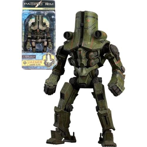 BANDAI Spot sale 18cm model by hand Pacific Rim Cherno Alpha con luces LED 18 Figura de accion Children Toy Gif