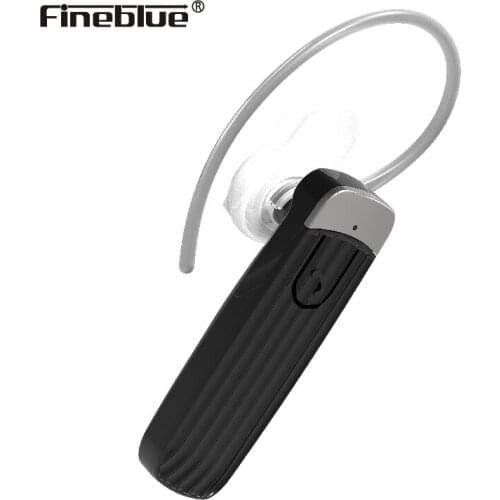 Fineblue F516 business bluetooth earphone wireless stereo ear buds with mic handsfree for iPhone power display headphones