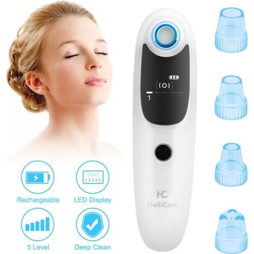 Unique Facial Blackhead Remover Electric Acne Cleaner Blackhead Black Point Vacuum Cleaner Tool Black Spots Pore Cleaner Machine