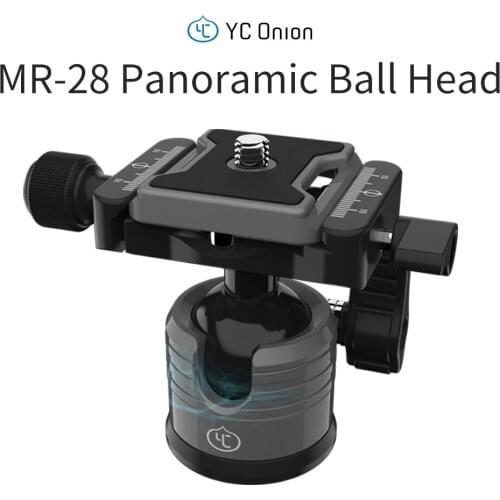 Tripod Head Ball Head Mushroom 28 - Ball Head with Quick Release Camera Tripod Mount 360 Degree Pan Panoramic Ball head