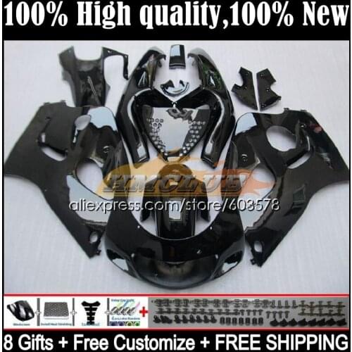 Body For SUZUKI SRAD GSX-R600 GSXR 750 600 0CL.10 GSXR750 96 97 98 99 00 GSXR600 1996 1997 1998 1999 2000 Fairings Glossy black