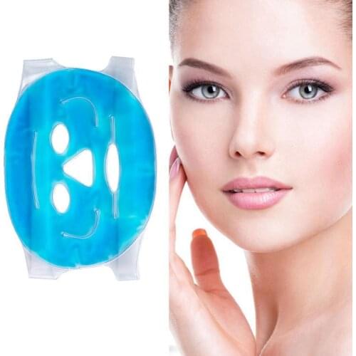 Ice Face Mask Cold Ice Gel Mask Fatigue Relief Relaxation Remover Pad Dark Face Care Pad Mask Circles Patches F8M5