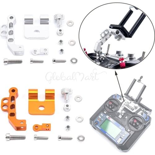 RC Model Aerial FPV Aluminum Alloy Monitor Mounting Bracket monitor Supporter Universal For Futaba Flysky Jumper Remote Control